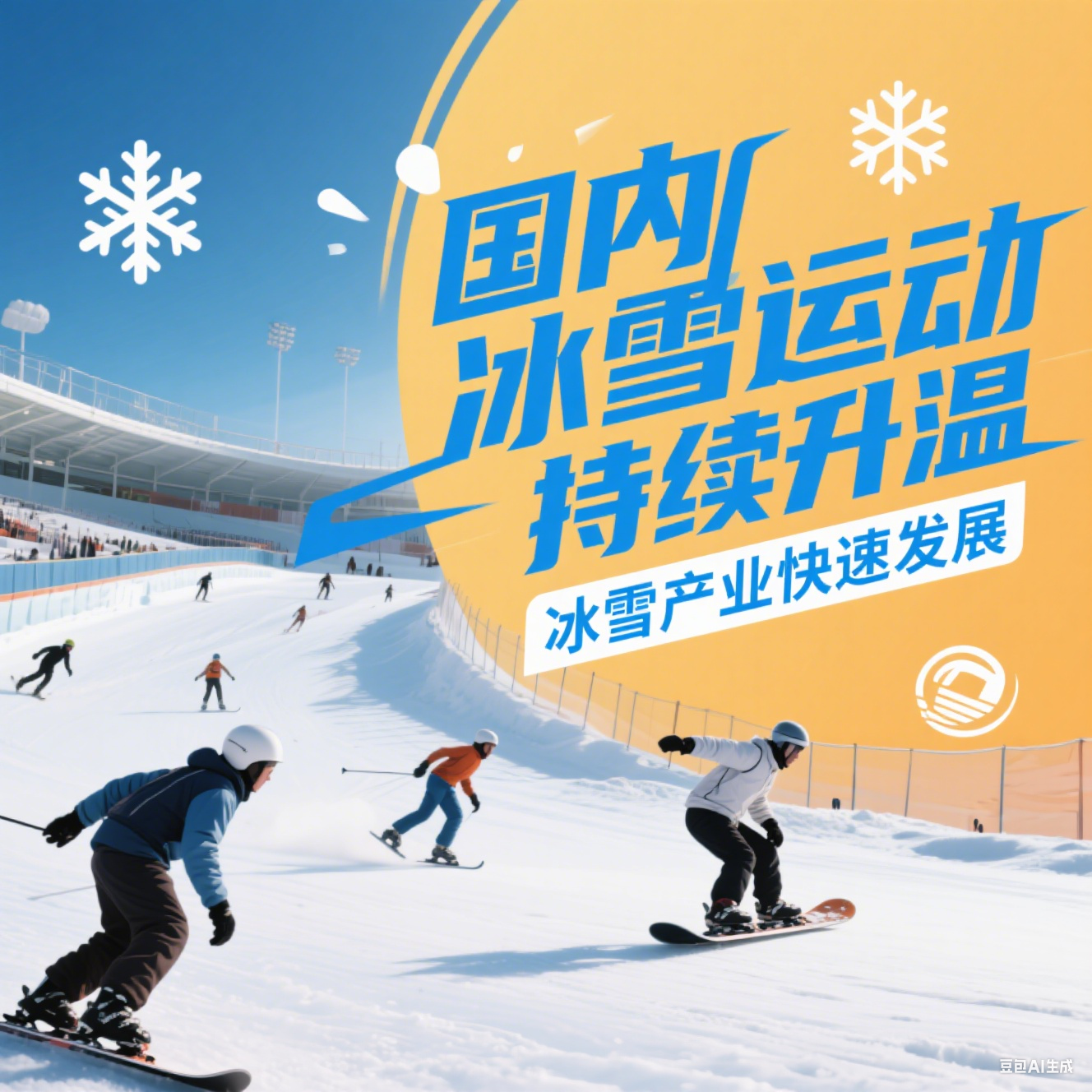 国内冰雪运动持续升温，冰雪产业快速发展