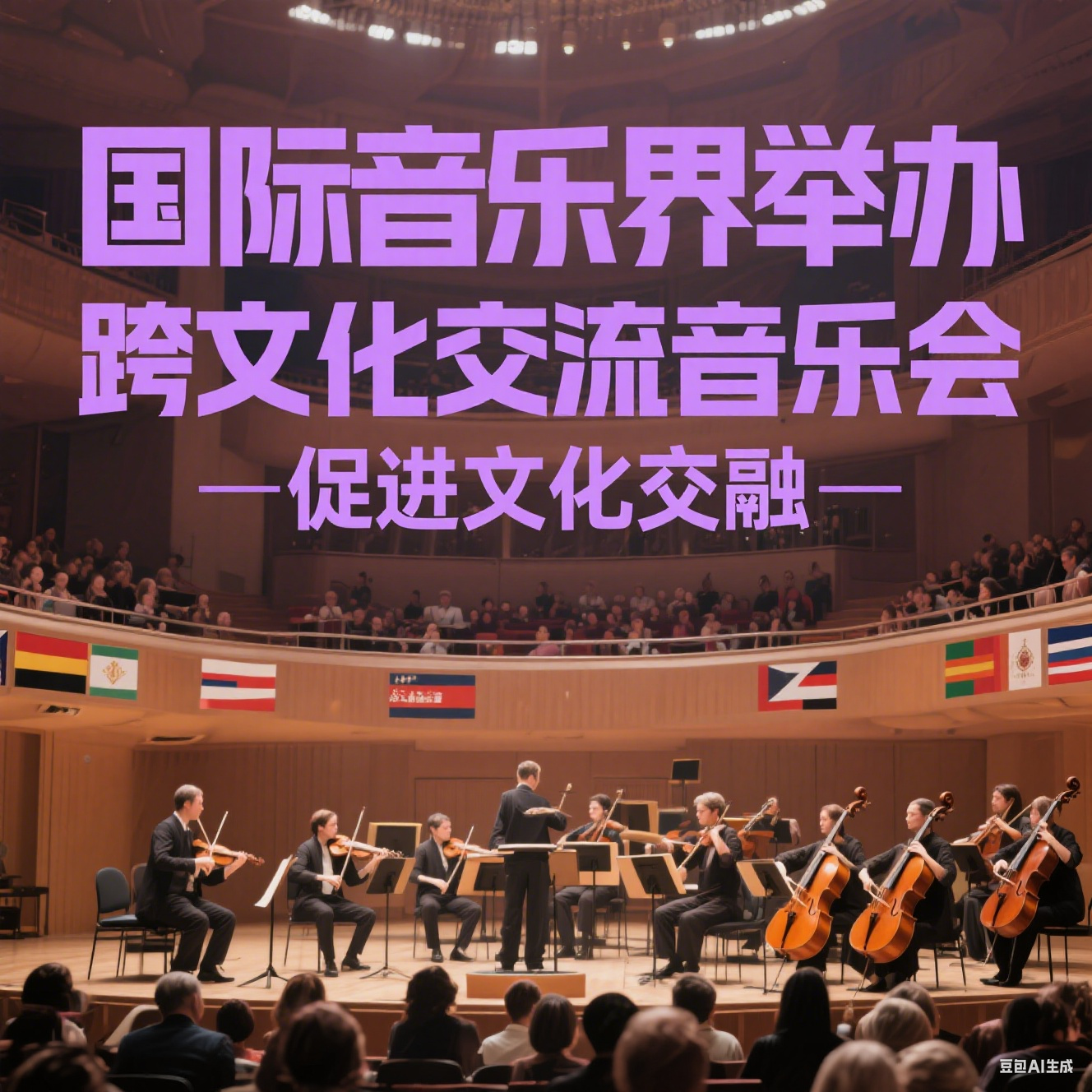 国际音乐界举办跨文化交流音乐会，促进文化交融