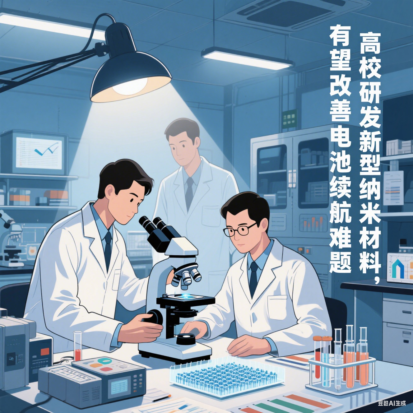 高校研发新型纳米材料，有望改善电池续航难题