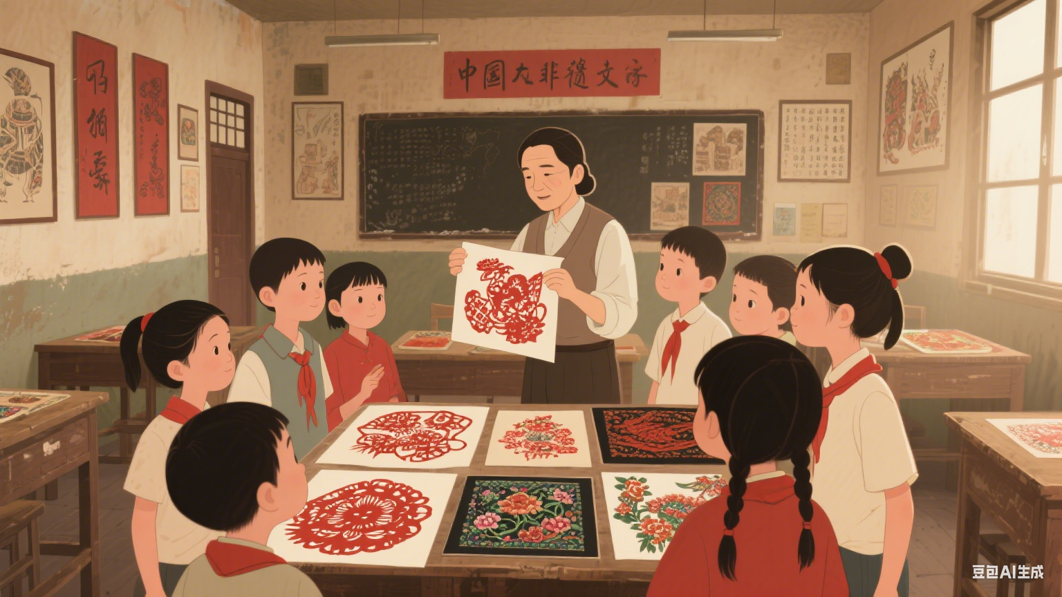 非遗文化进校园，传承中华优秀传统文化