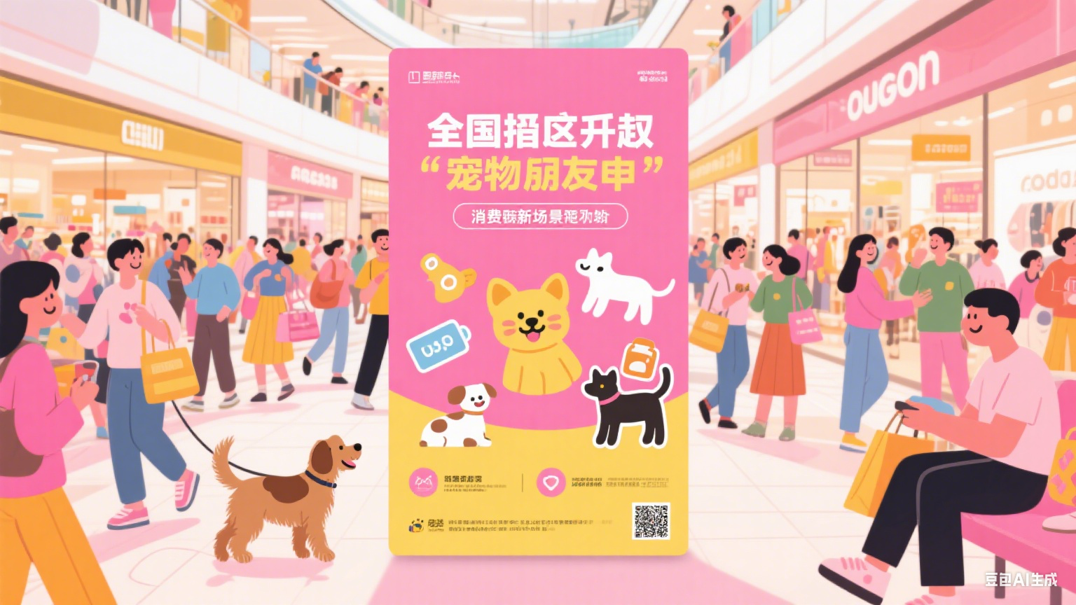 全国多地兴起 “宠物友好型” 商场，消费新场景受追捧