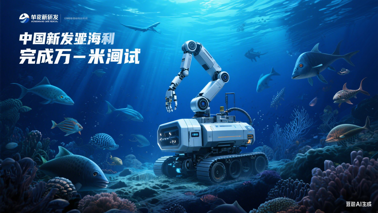 我国自主研发的深海探测机器人完成万米海试