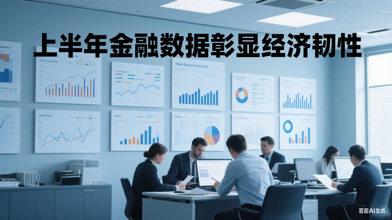 上半年金融数据彰显经济韧性