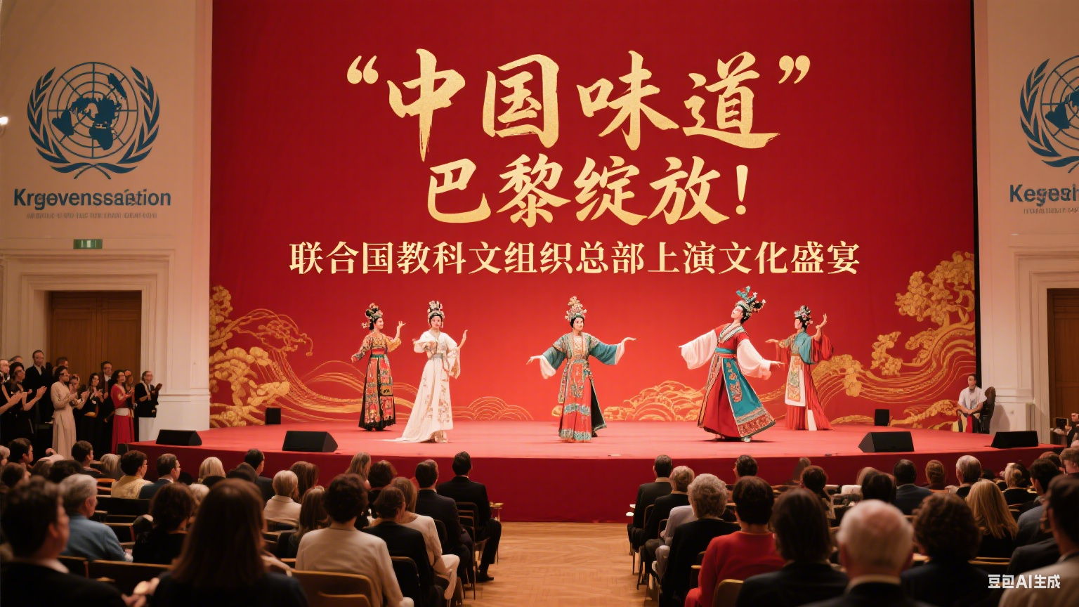 "中国味道" 巴黎绽放 联合国教科文组织总部上演文化盛宴